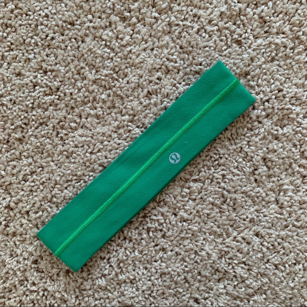 Lululemon green headband